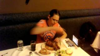 Molly Schuyler Vs. Sayler's 72 oz Steak Record - New World Record