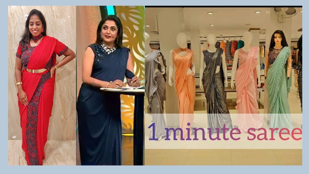 1 minute sarees haul | designer sarees 