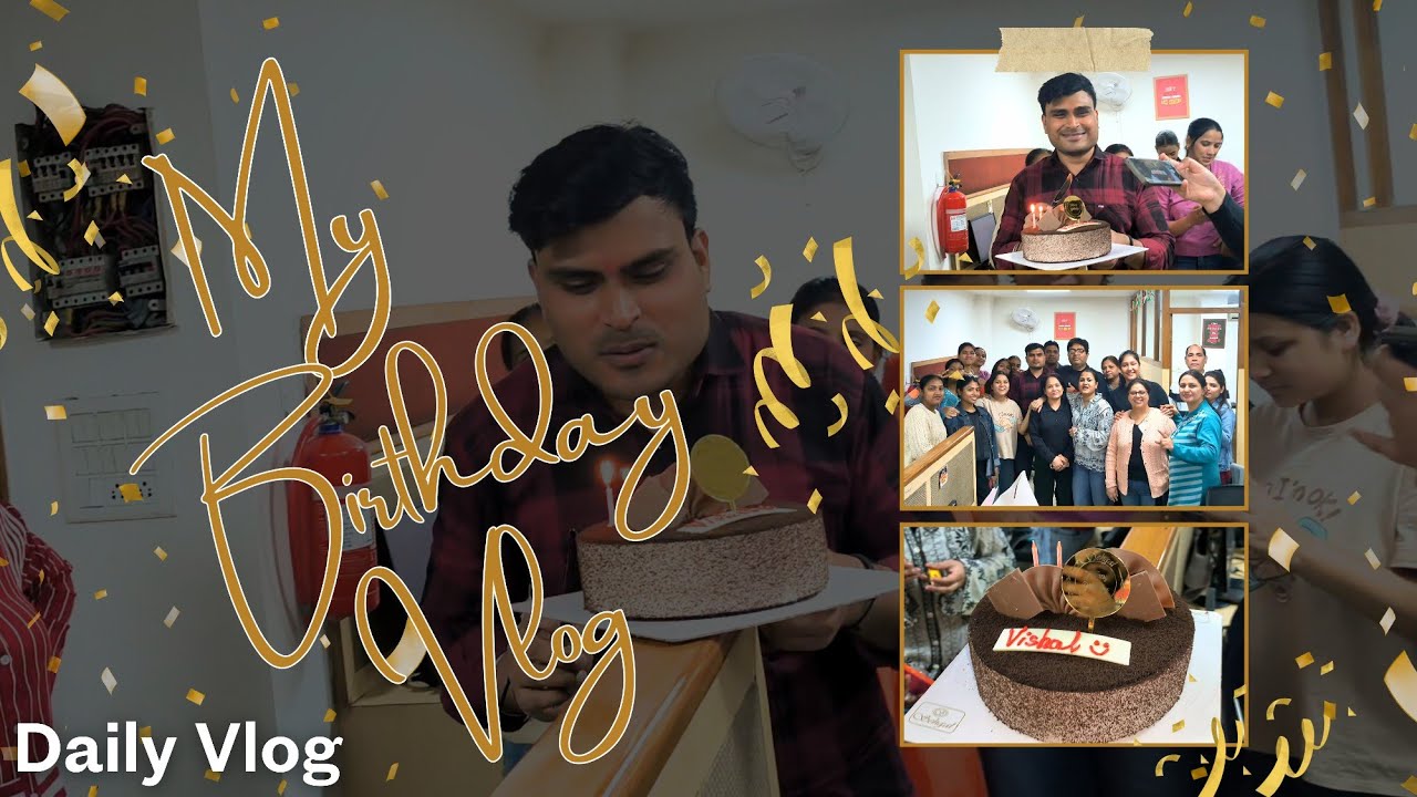 My Birthday Vlog || Daily Vlog || #birthday #vlog #officevlog #dailyvlog #fyp #viral #tranding