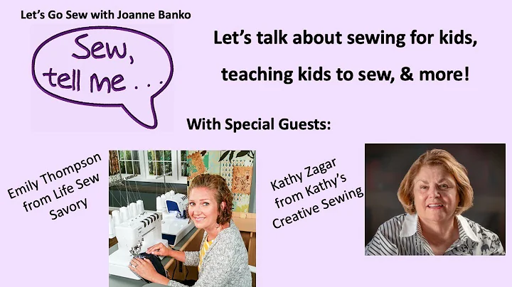 Sewing for kids,  favorite projects for kids, AND ...