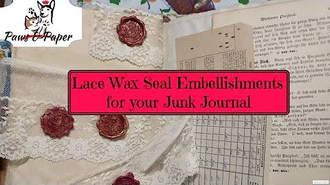 Create Stunning Lace Wax Seal Embellishments with Easy Etsy Restock Ideas