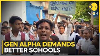 Gen Alpha Protests For Better Education, Rock UP & Rajasthan | WION