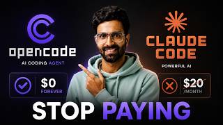 Claude Code Alternative: Run OpenCode for Free (Better Than Cursor?)