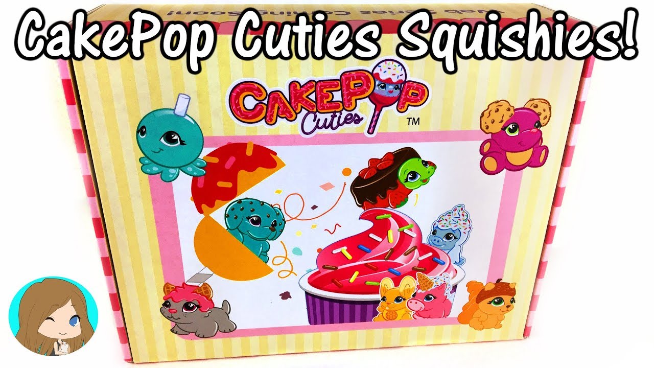 CakePop Cuties Squishies - Squishy Surprise Blind Bag Toy Review!