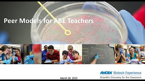 ABE March Teacher Roundtable - Peer Models for ABE Teachers