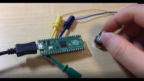 実習キットでできる！ラズパイPicoでマイコン入門［A-D変換の実験]