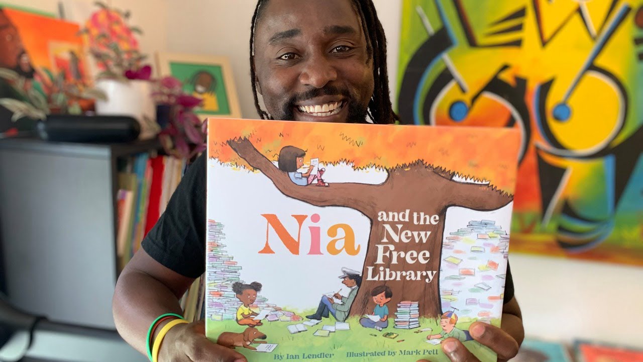 NIA AND THE NEW FREE LIBRARY by IAN LENDLER, illustrated by MARK PETT ...