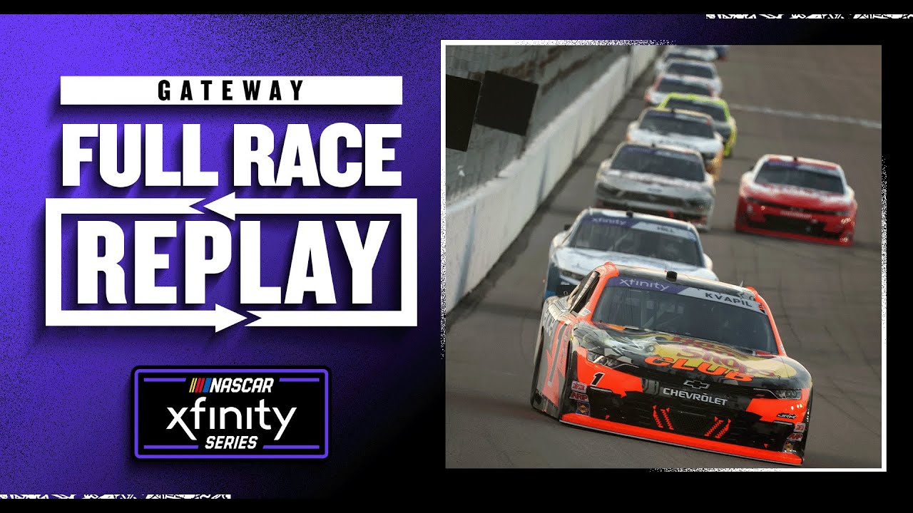 2025 NASCAR Xfinity Series Full Race: Nu Way 200 Sauced by Blue Hog at Gateway