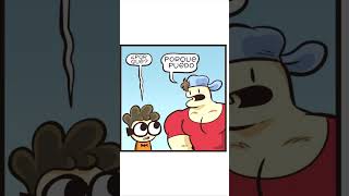 ¿Por qué? 😨 Nerd y Jock Comic Español Latino #short #comicdub