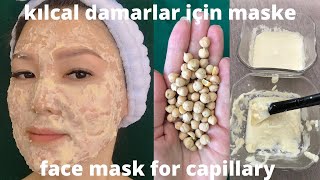 Gençlik ve güzellik için 2 maske.  Kılcal damarlar ve yaşlılık lekeleri kaybolacaktır.