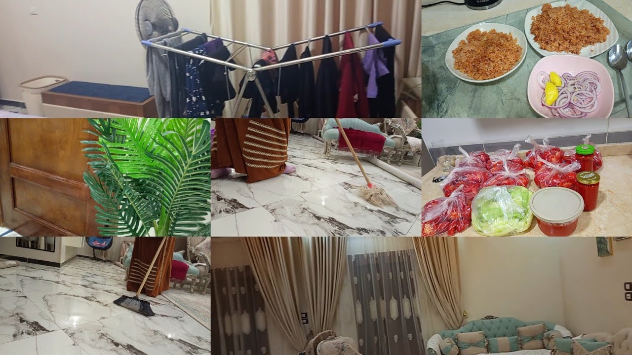 تفريزات بتسهل عليا وقفه المطبخ وتضييع الوقت 🍅🍀 روتين مسائي كلو نشاط وتحفيز🫧🧹🪣