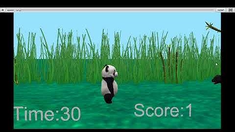 Alice 3 Final Project : Panda Run