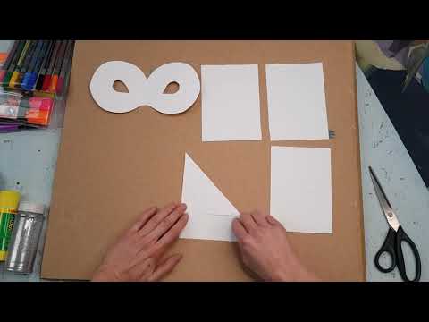 Wideo: Jak Narysować Karnawałową Maskę