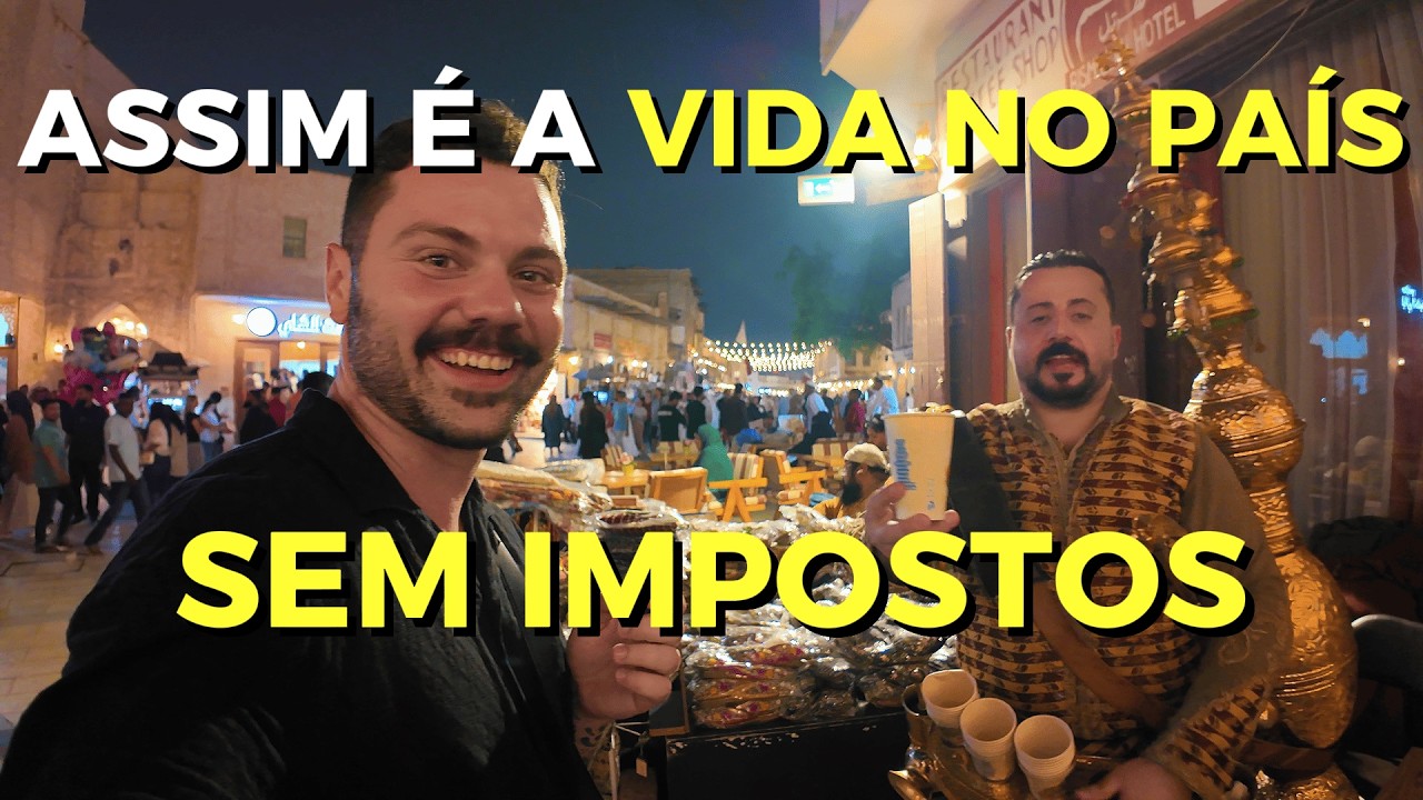 ESSE É O PODER DE UM PAÍS SEM IMPOSTOS🇶🇦