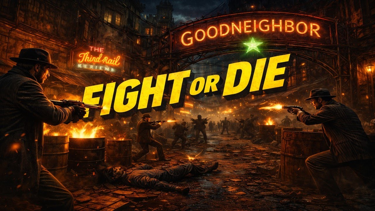 The Harsh Reality of Trying to Escape Goodneighbor - A Fallout Audio Story