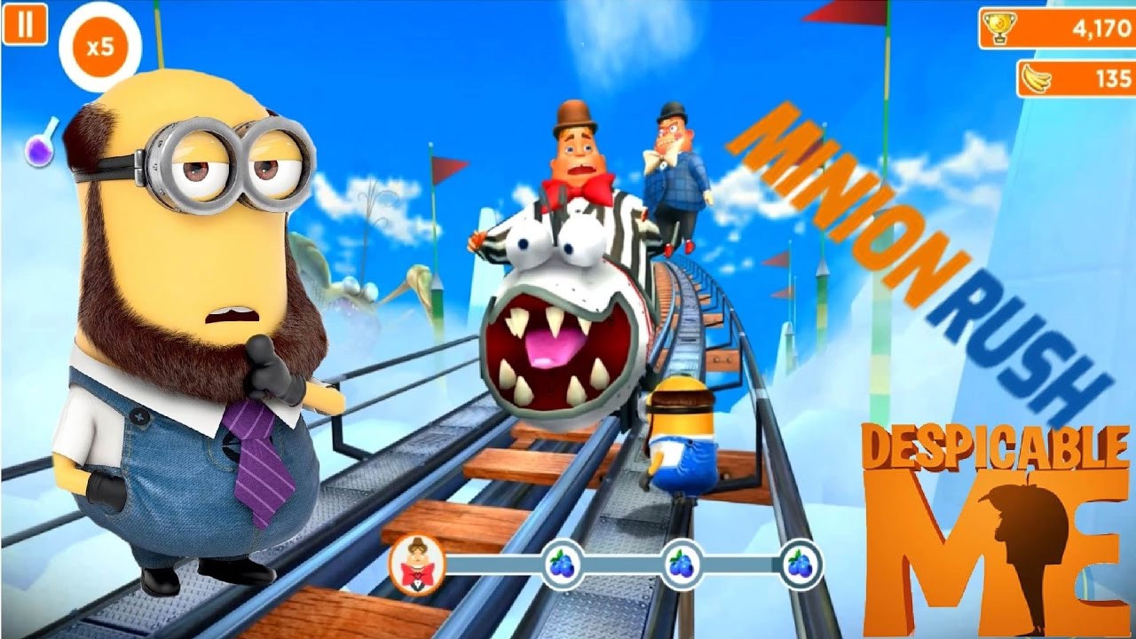 Despicable Me 2 Minion Rush Level 77 Уровень 77 How to beat Vllaintriloquist YouTube
