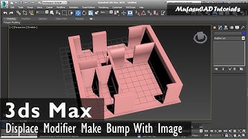 3ds Max Displace Modifier Make Bump With Image