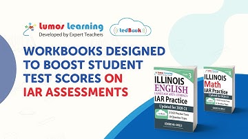 Lumos tedBook™ - Test Prep Practice Workbooks With Full-Length IAR Assessments