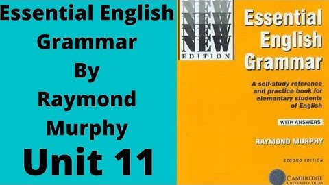 worked/got/went etc Past Simple Essential English Grammar by Raymond Murphy