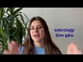 Barbara talks is live answering astrology qs