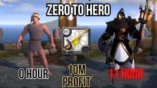 Zero to Hero Bloodletter / From 0 To Level 100 + 10m Profit / Albion Online