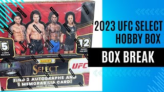 Opening the Brand New 2023 UFC SELECT Hobby Box