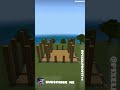 part 4 How To Build A Simple Starter Castle Minecraft #minecraft #shorts #asmr #viral