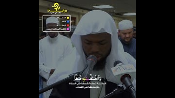 تلاوة رائعة من سورة الصافات برواية خلف عن حمزة 💕 القارئ عكاشة كميني 🤍