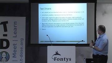 T-Dose 2014, Testing Video4Linux Applications and Drivers, Hans Verkuil