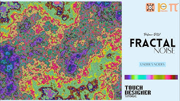 Stunning Noise Fractals with under 5 operators - TOUCHDESIGNER Beginners Tutorial