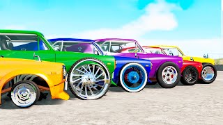 Asphalt Wheels Test comparison #2 - Beamng drive