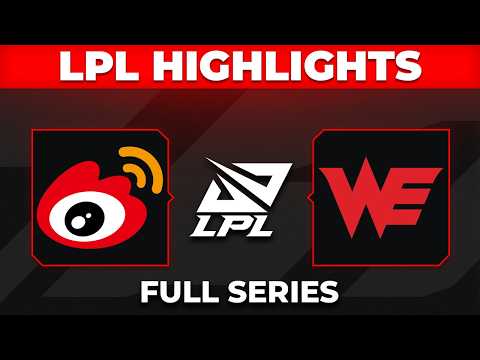 WBG vs WE Highlights ALL GAMES | LPL 2026 Split 2 | Weibo Gaming vs Team WE