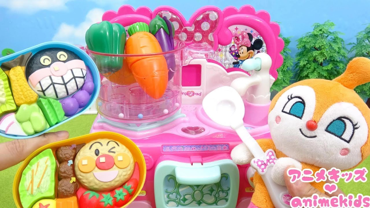 お弁当を作るよ！野菜の名前を覚えよう！お弁当パズル上手にできるかな？#アニメキッズ