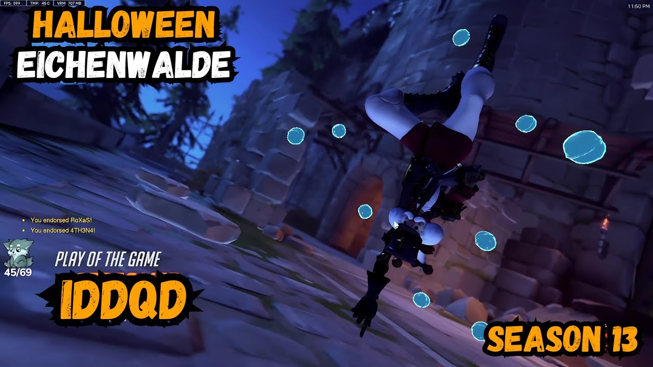 POTG! IDDQD PRO ANA + ZENYATTA GAMEPLAY | EICHENWALDE | OVERWATCH 2 SEASON 13