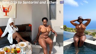 I TOOK A SOLO TRIP TO GREECE! (Santorini &amp; Athens) 🇬🇷