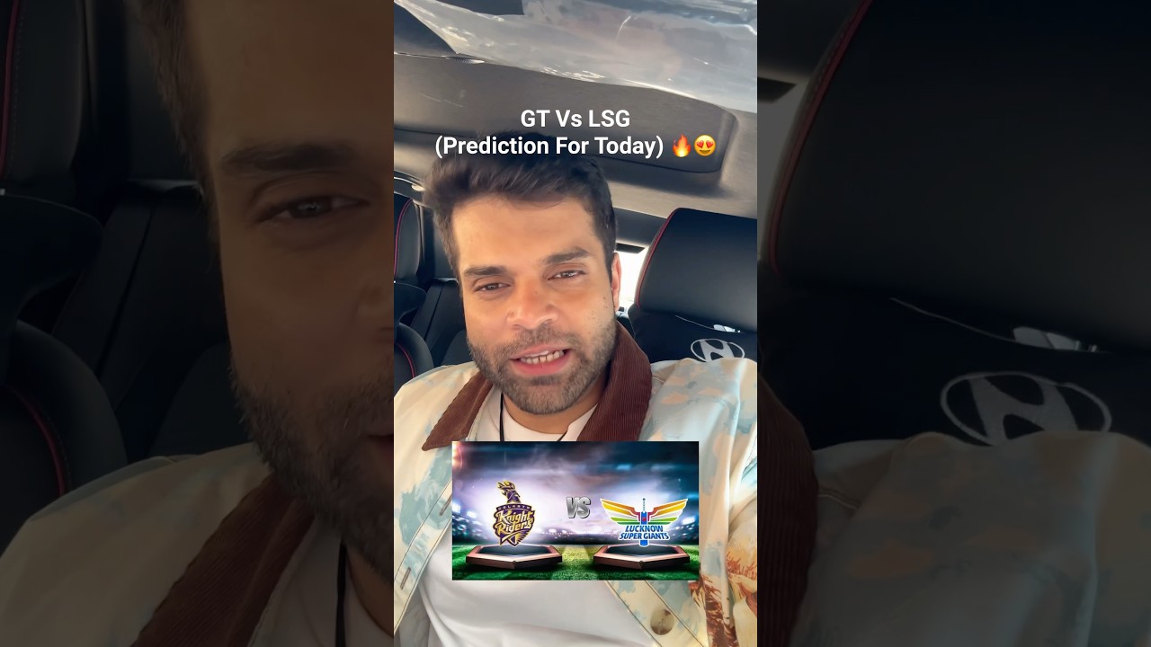 KKR Vs LSG Prediction For Today 🔥 || Who Will Win? 💸😍😍 