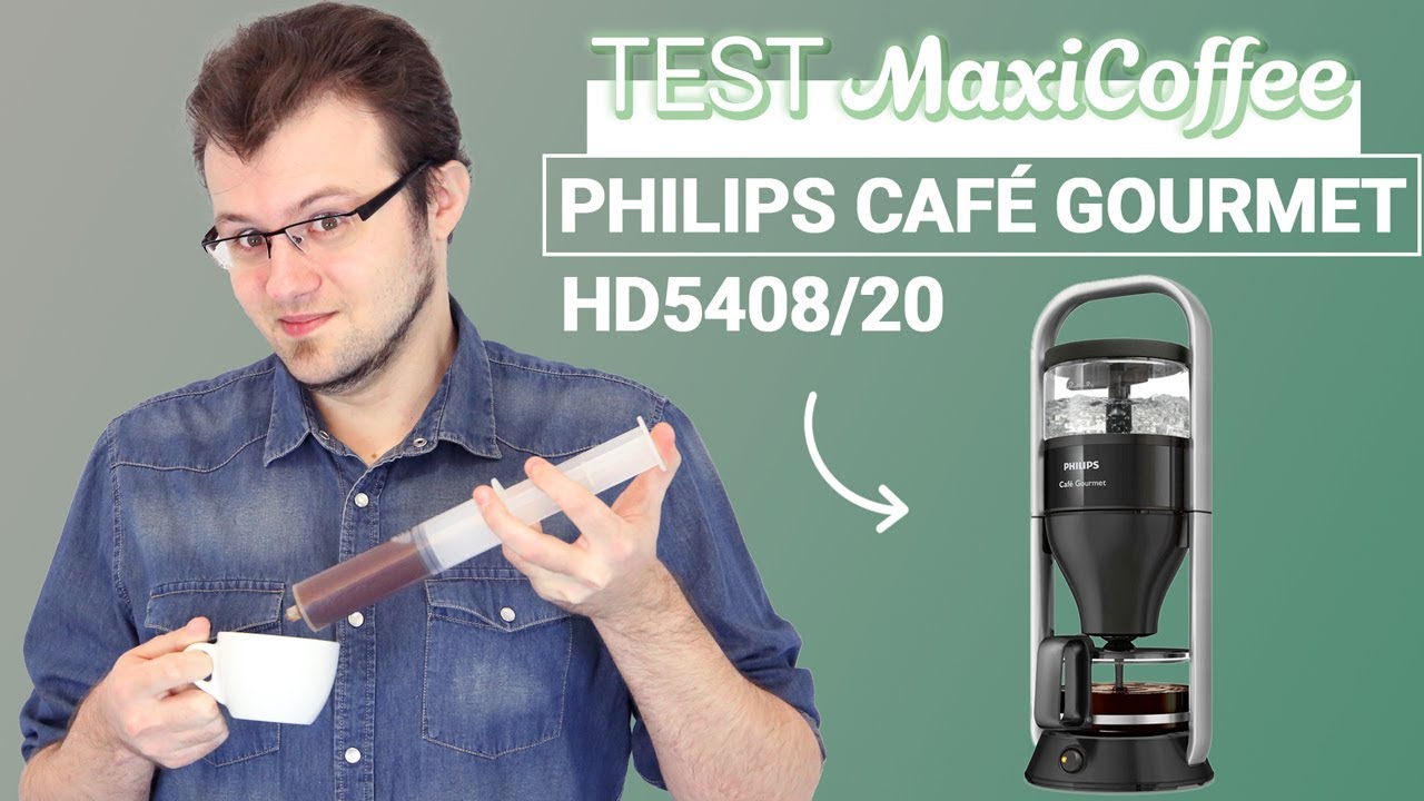 Philips Café Gourmet HD5407/60, Cafetière filtre