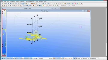 Tekla modeling tutorial Bridge support, part 1-6-720p