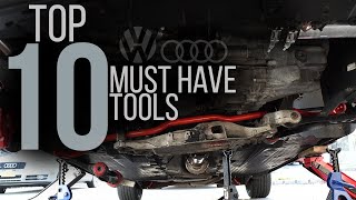 Top 10 Most Useful Tools to Work on VW's and Audi's