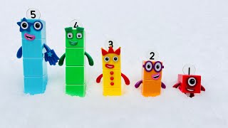 Best NUMBERBLOCKS Toys LEARNING NUMBERS In Snow Figures Set