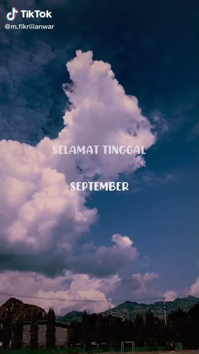 Selamat tinggal September 🇲🇨    Selamat datang Oktober 🇲🇨