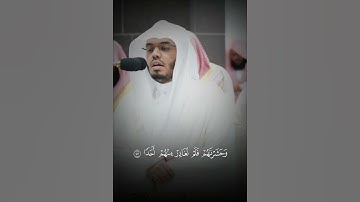 قبس من تلاوة فضيلة الشيخ أ.د ياسر الدوسري بـ المسجد الحرام من ليلة 20 1445هـ .