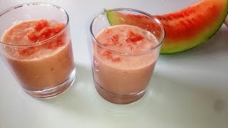 How to Make Watermelon Smoothie