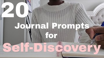 Struggling With Journaling? Watch This! 20 Journal Prompts for Self Discovery