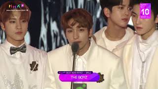 Mma 2018 New Male Artist - The Boyz
