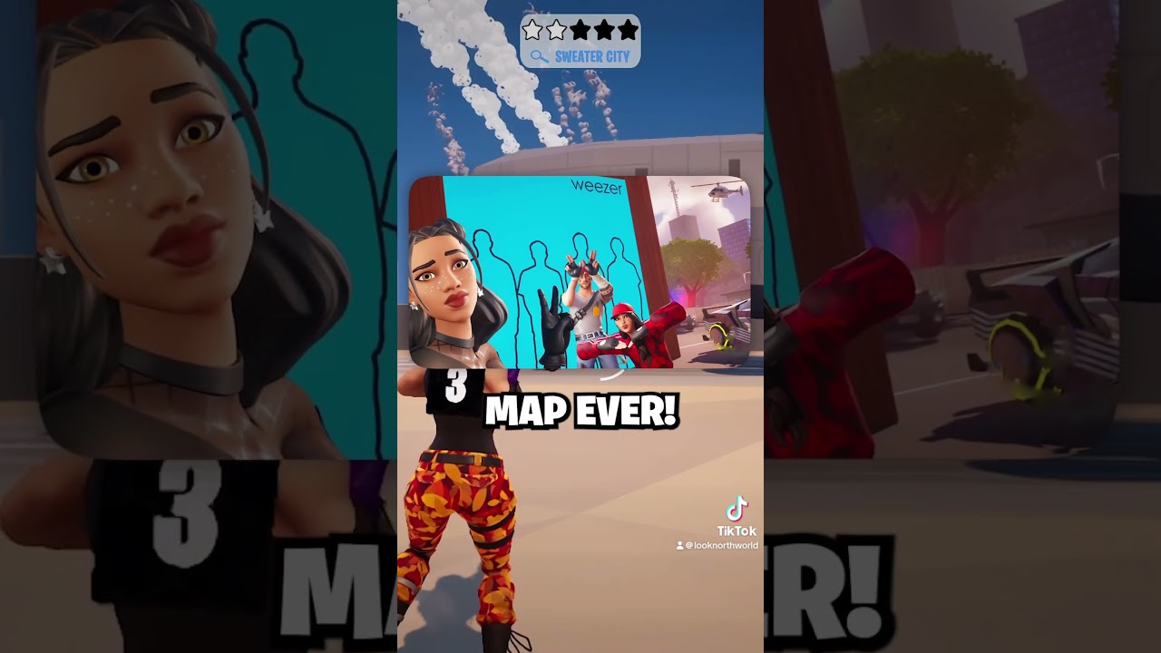 In Sweat City, the largest Fortnite Creative map, you can be whoever you want - Code: 8484-8812-9198