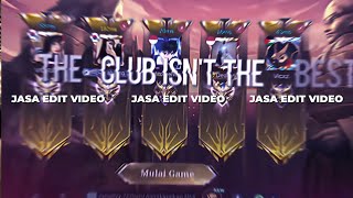 PRESET ML THE CLUB ISN'T THE BEST PLACE DJ SHAPE OF YOU UKURAN 16 9 😲🤙