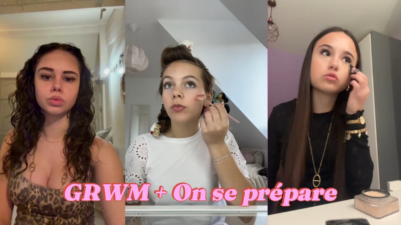 GRWM + On se prépare ensemble 💛