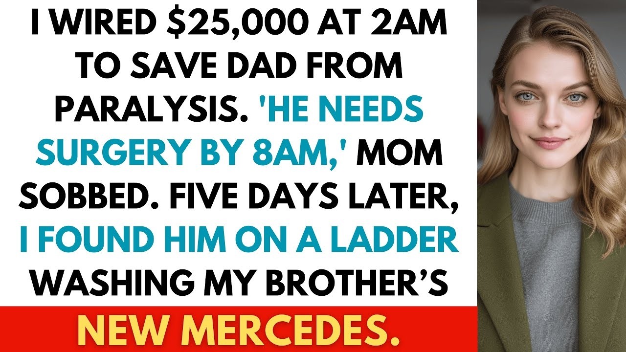 I Paid My Parents’ $3,500 Bills Monthly, Then They Lied About Surgery to Take My $25K Wedding Fund…