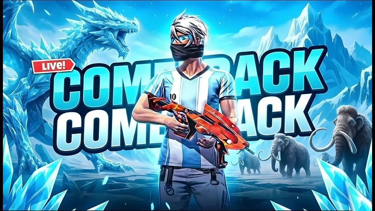 FREE FIRE LIVE COMEBACK | FF LIVE TEAM CODE GIVEAWAY | FF LIVE GIVEAWAY DJ ALOK